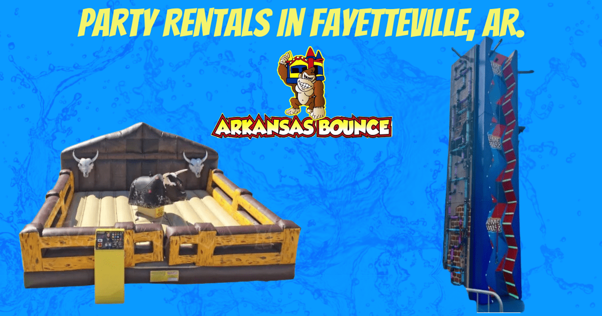 Party Rentals In Fayetteville, AR - Arkansas Bounce