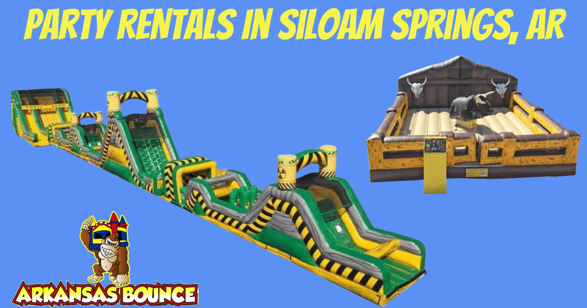Party Rentals In Siloam Springs, AR - Arkansas Bounce